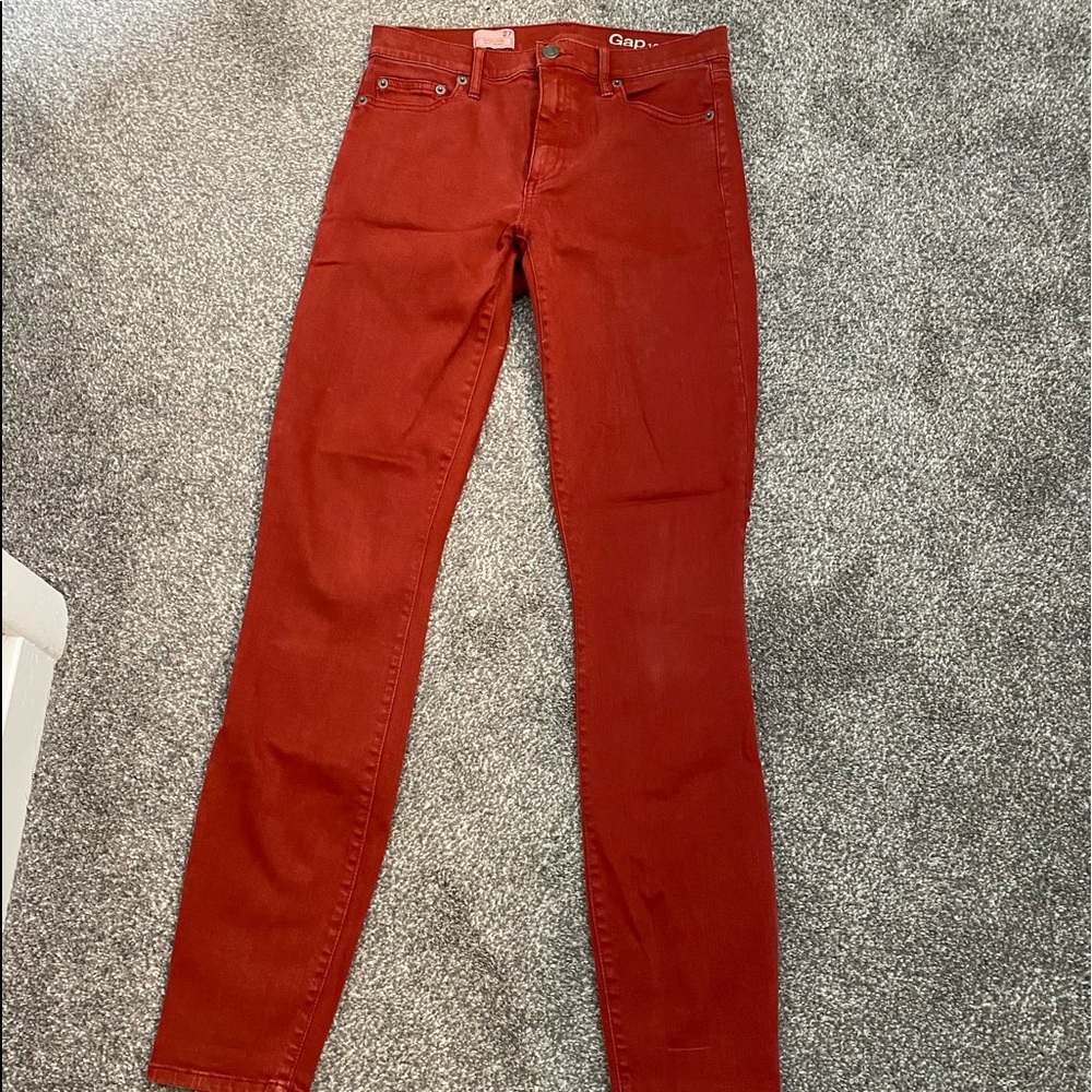 Gap Rusty Red Jeans